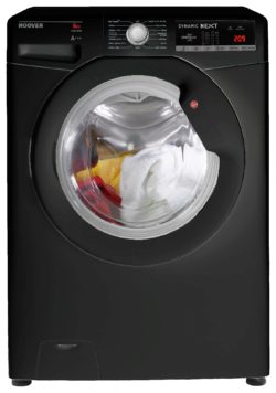 Hoover DXOA 68LB3B 8KG 1600 Spin Washing Machine - Black.